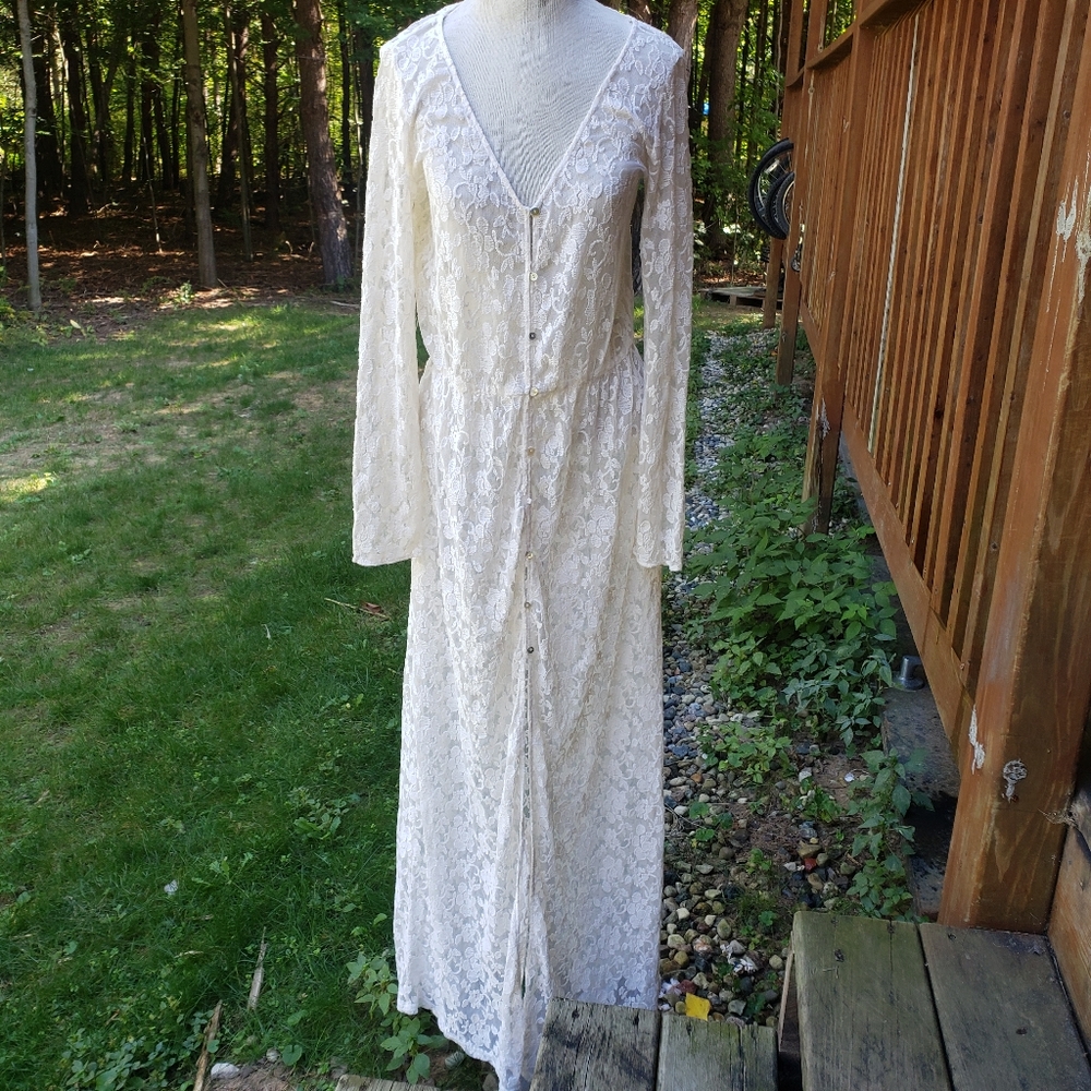 Zara lace Cover Up Kimono